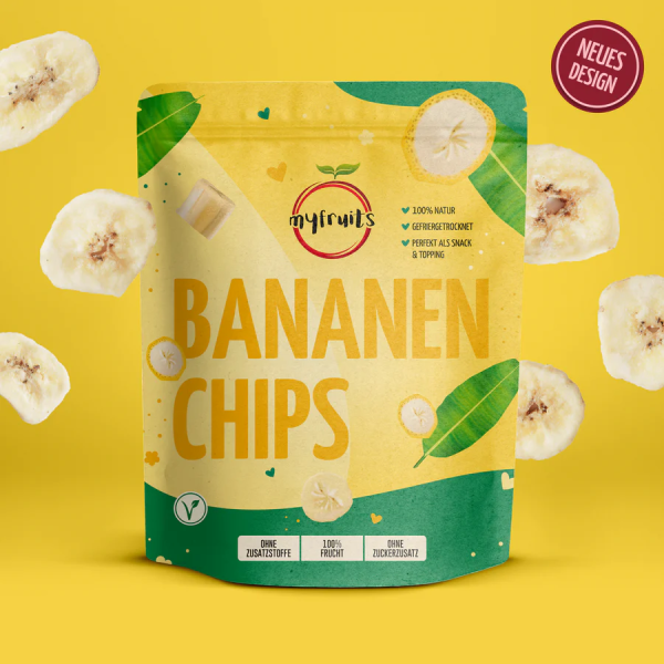 Bananen gefriergetrocknet 100g